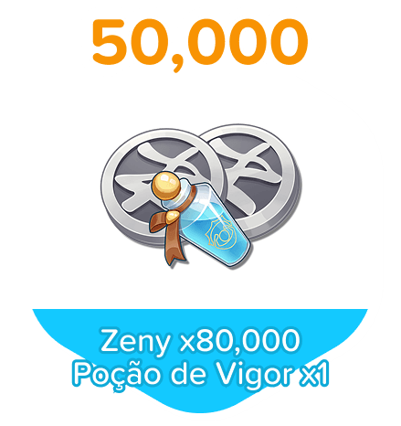 50000 milestone reward